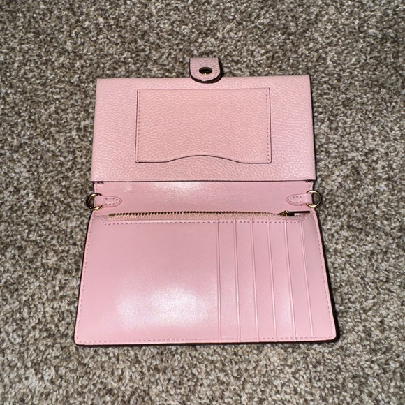 Pink Coach Leather Phone Wallet - Picture 5 of 7